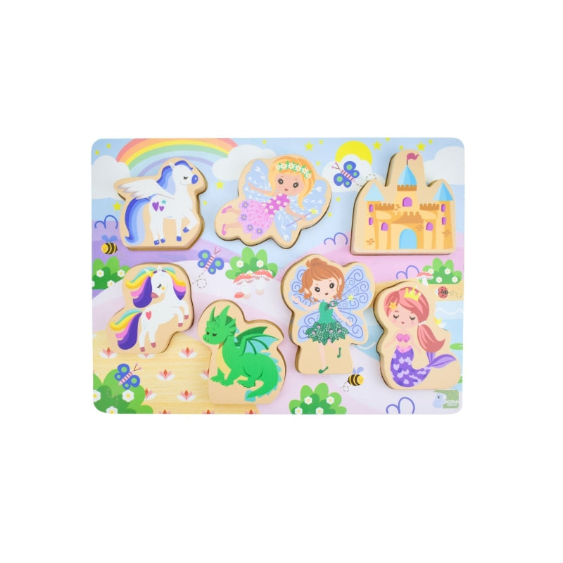 Wooden Chunky Fantasy Fairytale Puzzle - Koala Dream