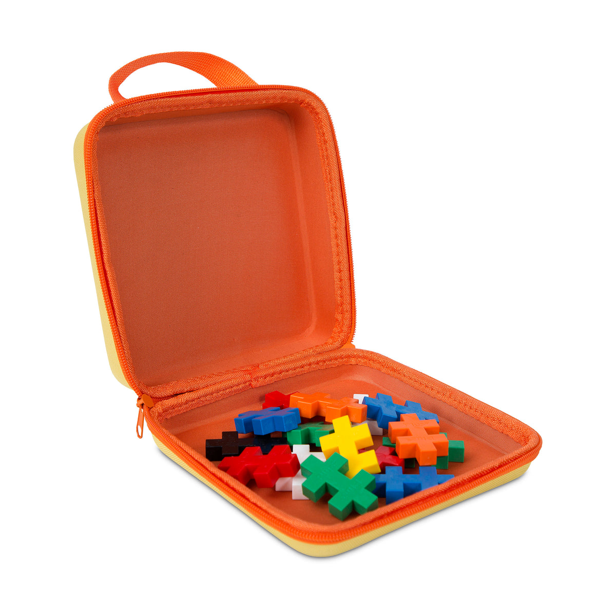 Travel Case Yellow BIG 15 pcs - Plus Plus