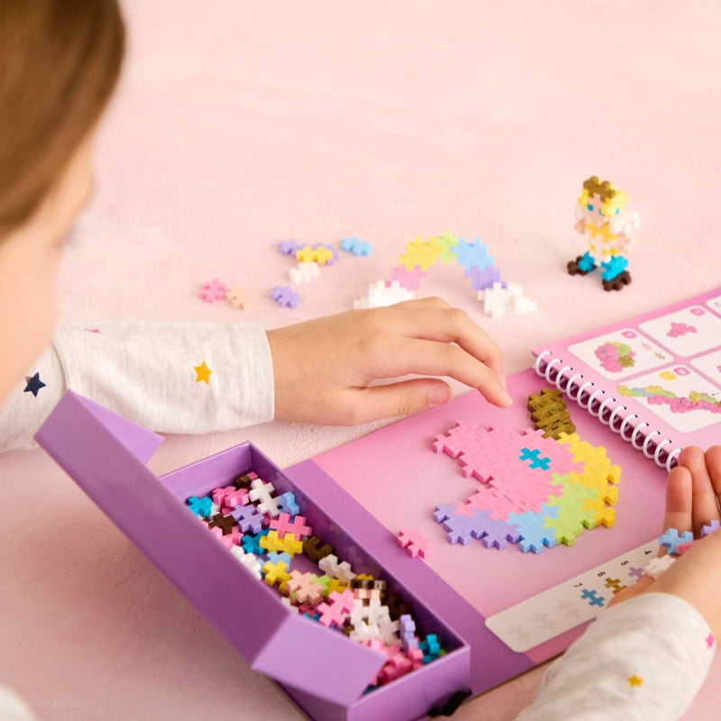 Unicorns Puzzle By Number Activity Pad - Plus Plus