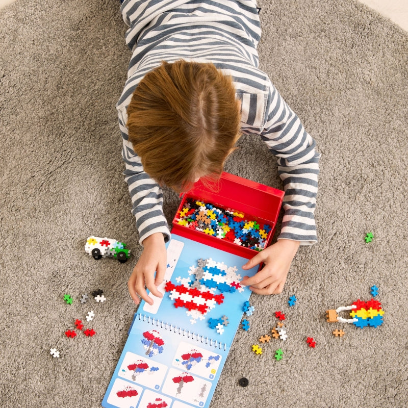 Transportation Puzzle by Number Activity Pad - Plus Plus
