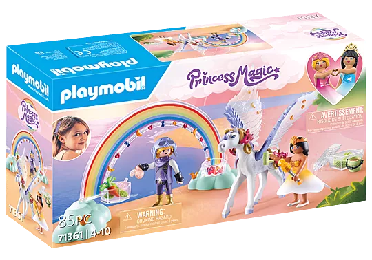 Pegasus with Rainbow in the Cloud - Playmobil
