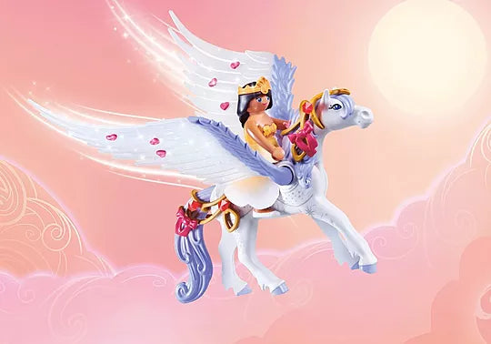 Pegasus with Rainbow in the Cloud - Playmobil