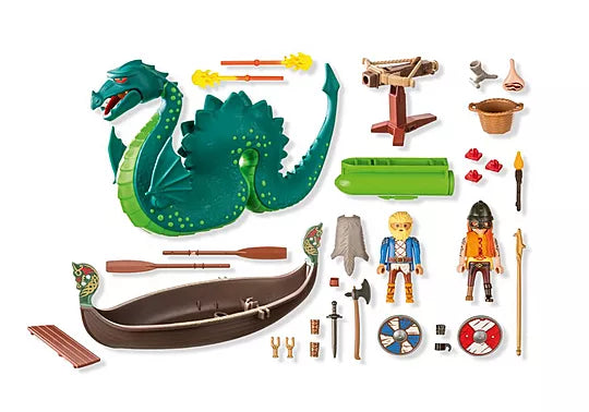 Vikings with Sea Monster- Playmobil