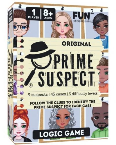 Prime Suspect Original Solo Logic Game