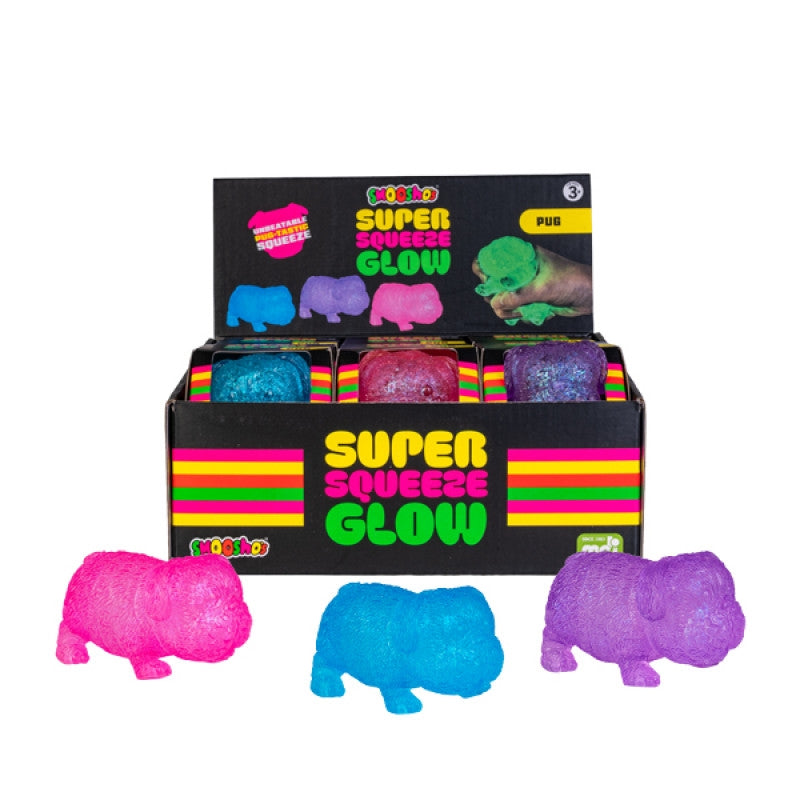 Super Squeeze Pug GID - Smooshos