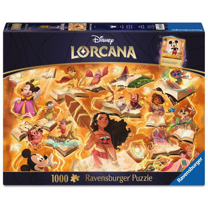Disney Lorcana Amber 1000pc puzzle - Ravensburger