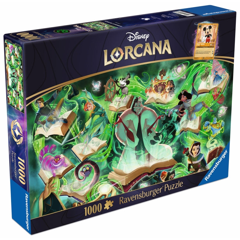 Disney Lorcana Emerald 1000pc Puzzle - Ravensburger