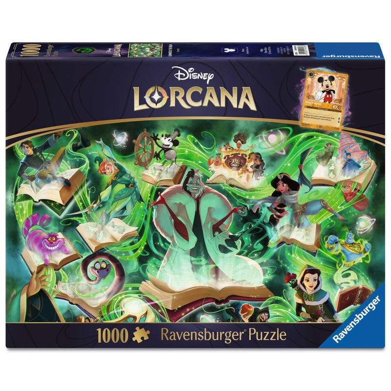Disney Lorcana Emerald 1000pc Puzzle - Ravensburger