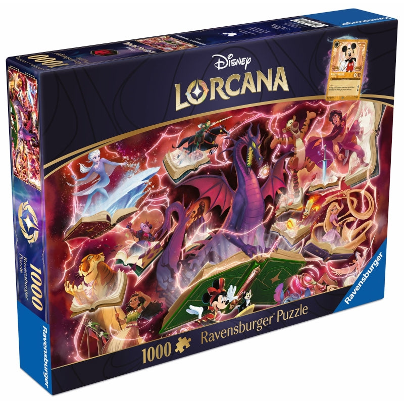 Disney Lorcana Ruby 1000pc Puzzle - Ravensburger