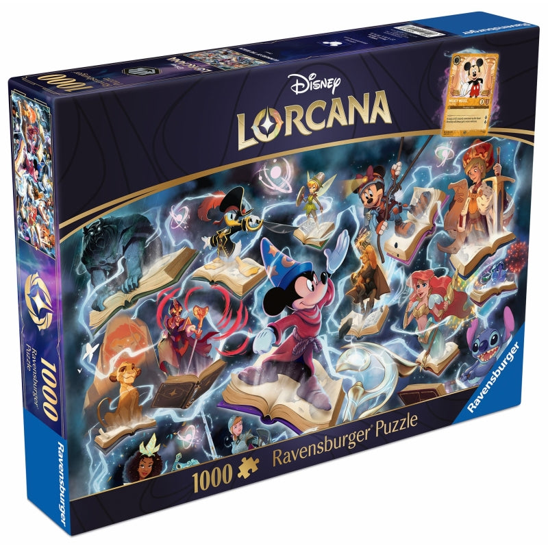 Disney Lorcana Steel 1000pc Puzzle - Ravensburger