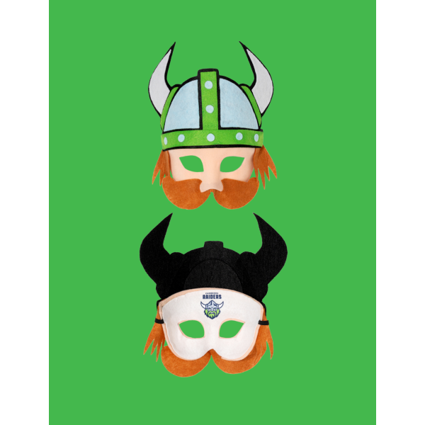 Canberra Raiders Mask - Mini Mascot