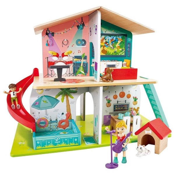 Rock and Slide Musical Dollhouse - Hape