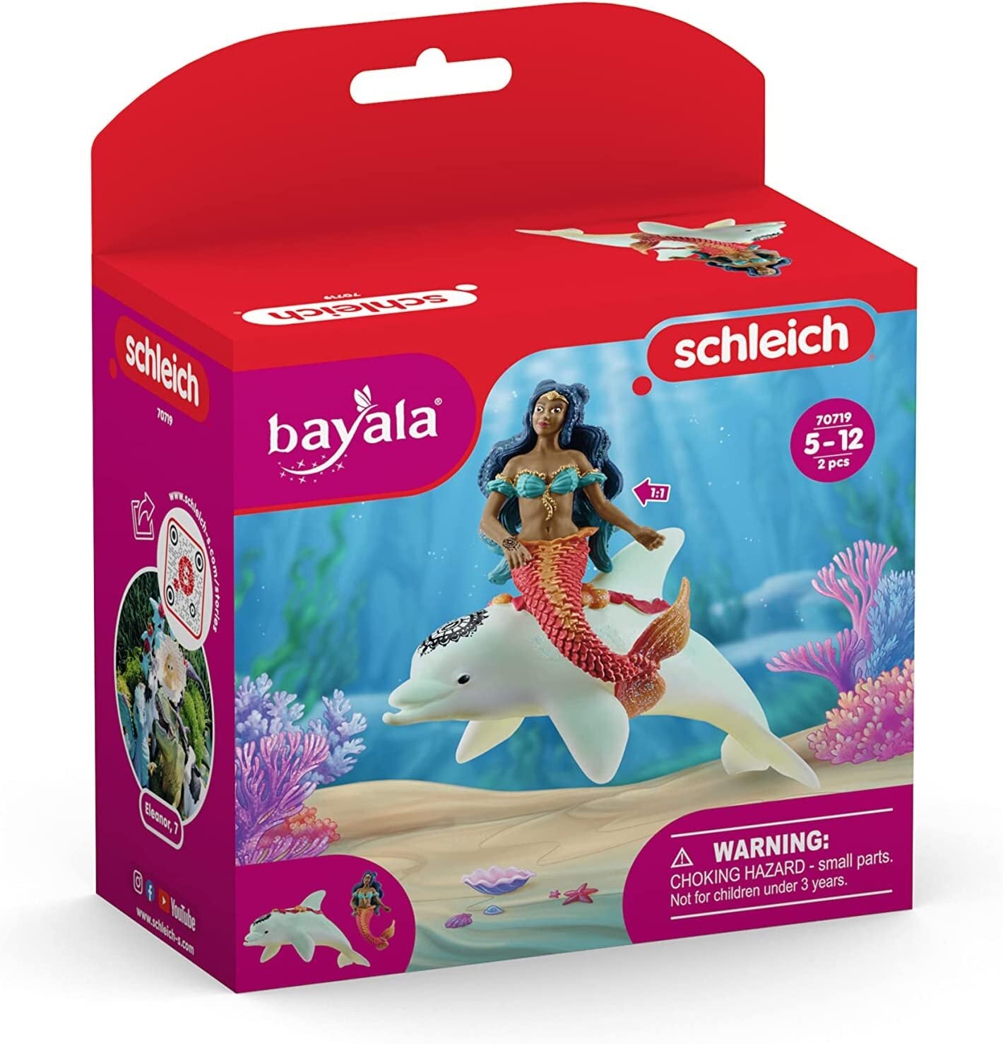 Isabelle on Dolphin - Schleich