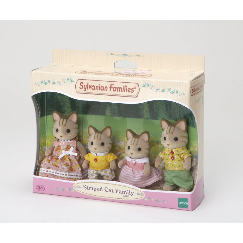 Striped Cat Family - Sylvanian Families