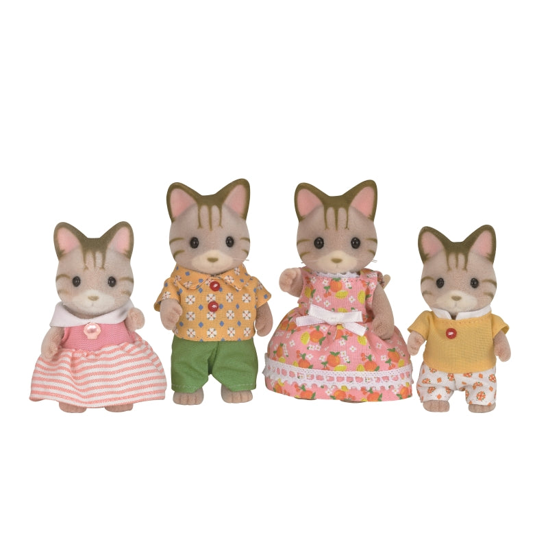 Striped Cat Family - Sylvanian Families