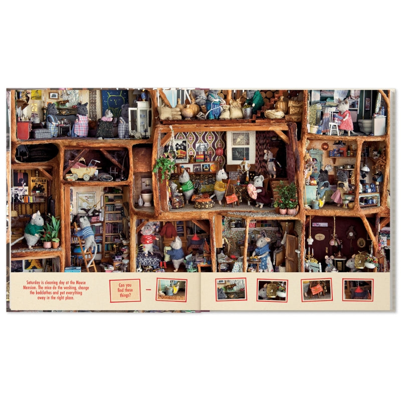 Mouse Mansion Big Book of Look and Find - Sam and Julia