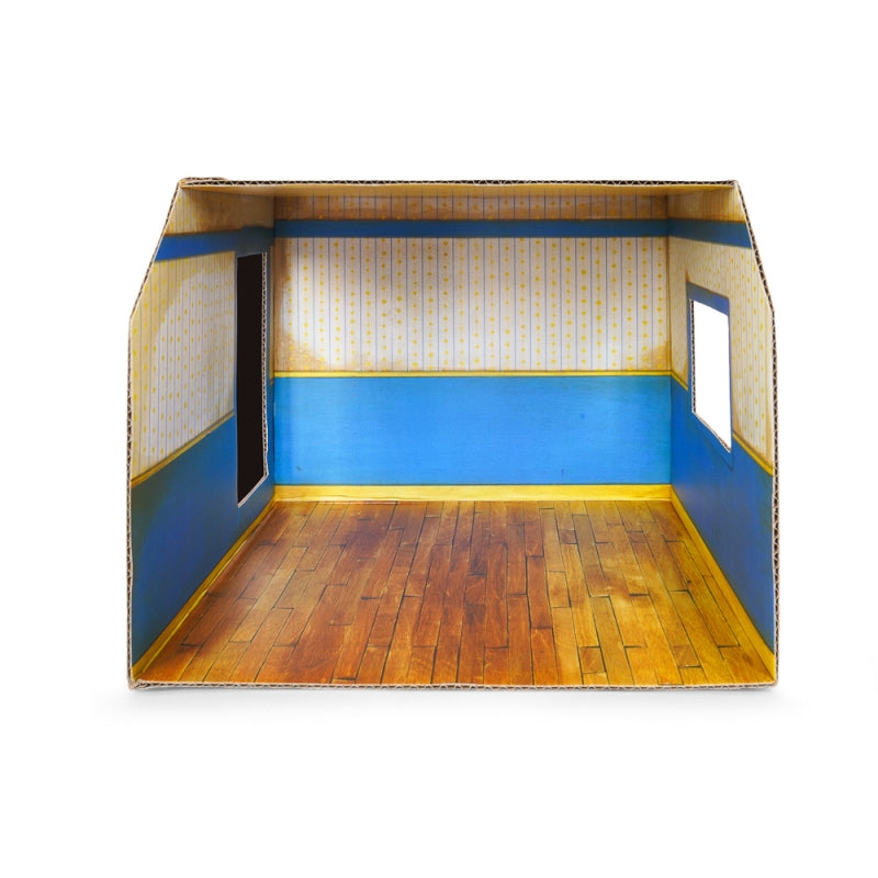 Cardboard Kids Room - Sam and Julia
