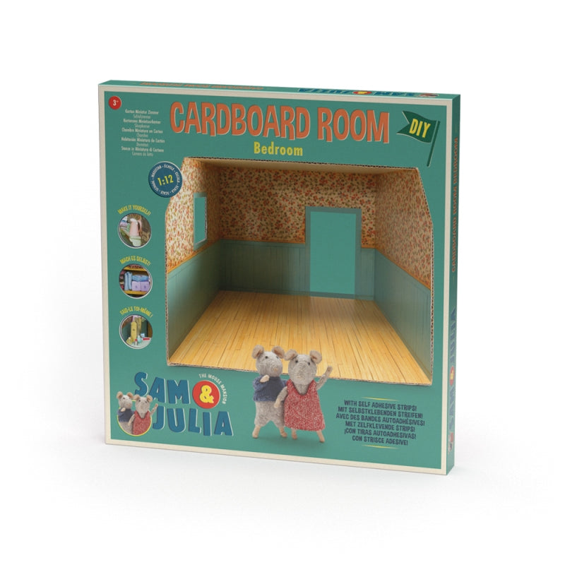 Cardboard Master Bedroom - Sam and Julia