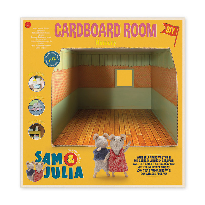 Cardboard Nursery Room - Sam and Julia