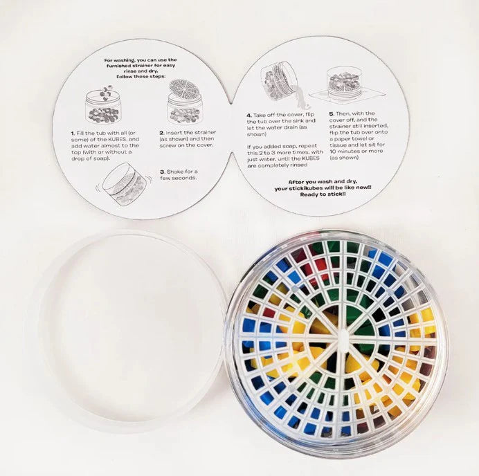 Stickikubes Original 125pc Tub
