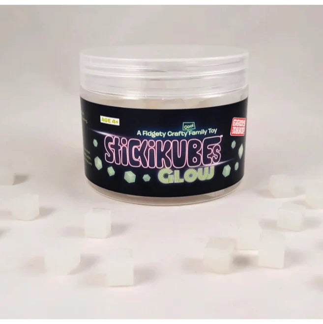 Stickikubes Glow in the Dark 125pc Tub