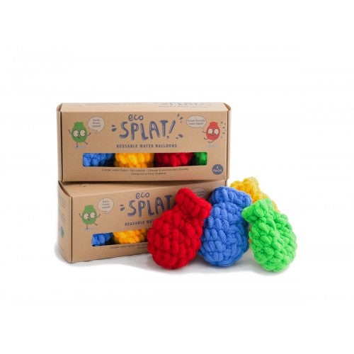 EcoSplat 4 pack Reusable Water Balloons - Sustained Fun