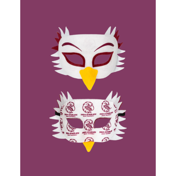 Manly Warringah Sea Eagles Mask - Mini Mascot