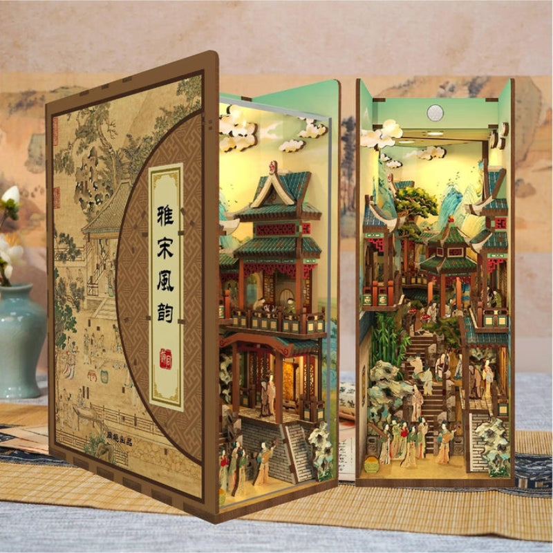 Song Dynasty DIY Book Nook Kit - Tonecheer