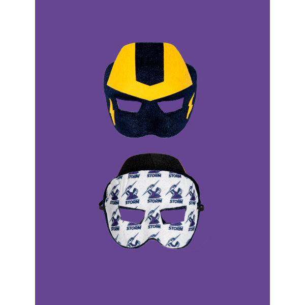 Melbourne Storm Mask - Mini Mascot