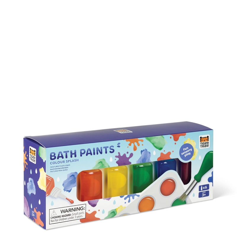 Colour Splash Bath Paints - Tiger Tribe