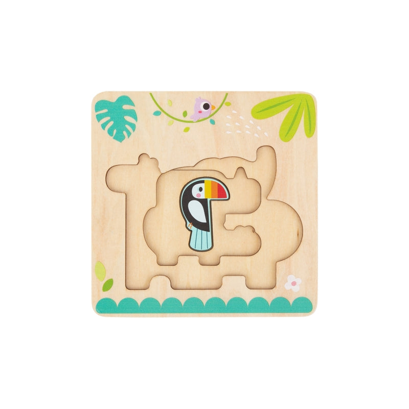 Layer Jungle Animal Puzzle