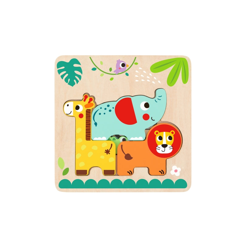 Layer Jungle Animal Puzzle