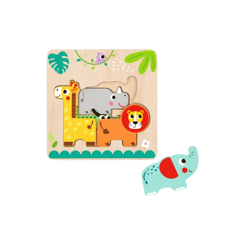 Layer Jungle Animal Puzzle