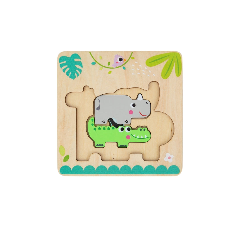 Layer Jungle Animal Puzzle