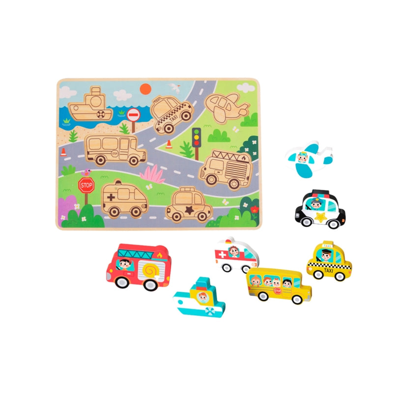 Transportation Chunky Puzzle