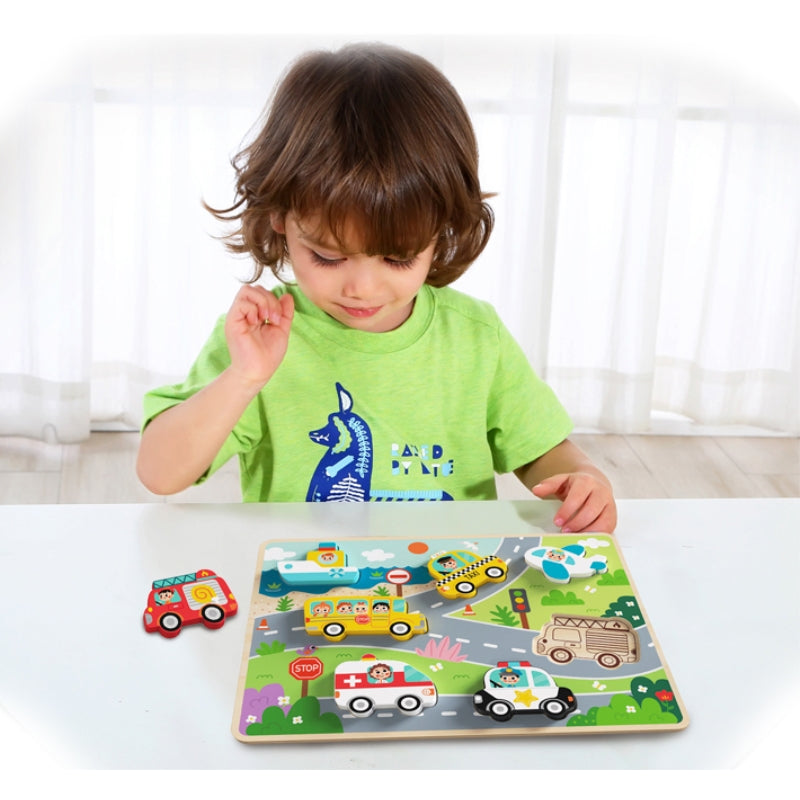 Transportation Chunky Puzzle