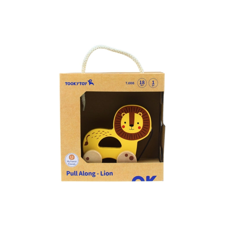 Pull Along Lion - Tooky Toy