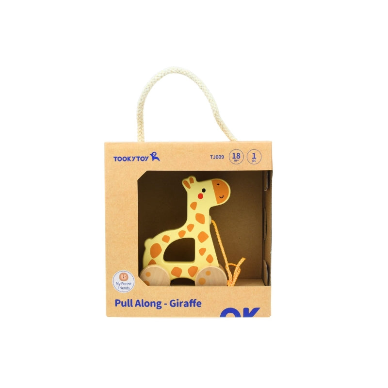 Pull Along Giraffe - Tooky Toy