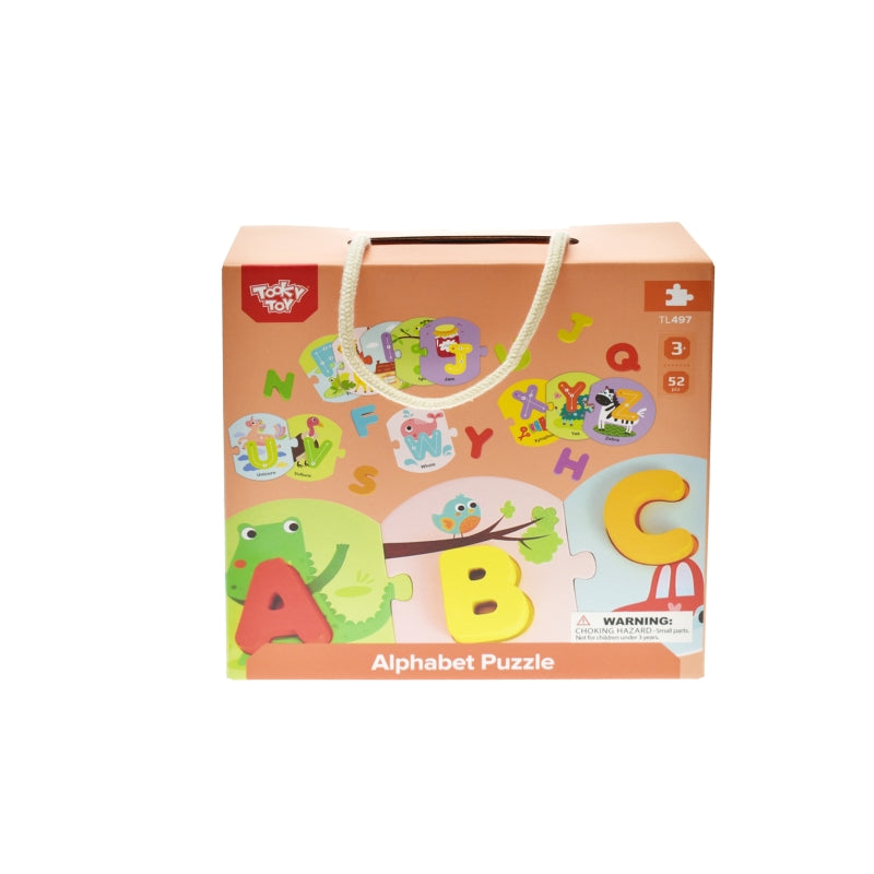Alphabet Puzzle in Carry Box
