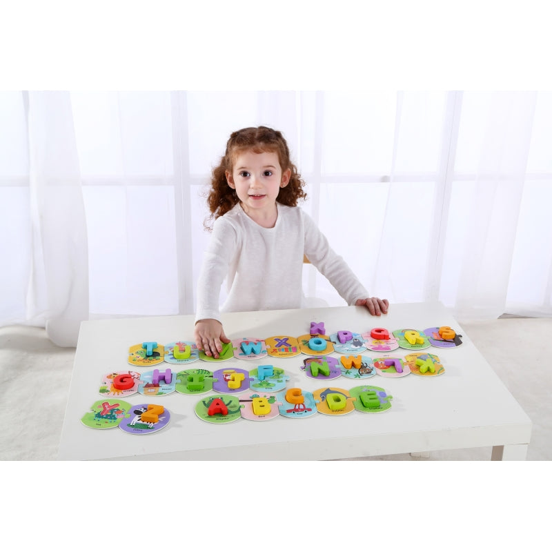 Alphabet Puzzle in Carry Box