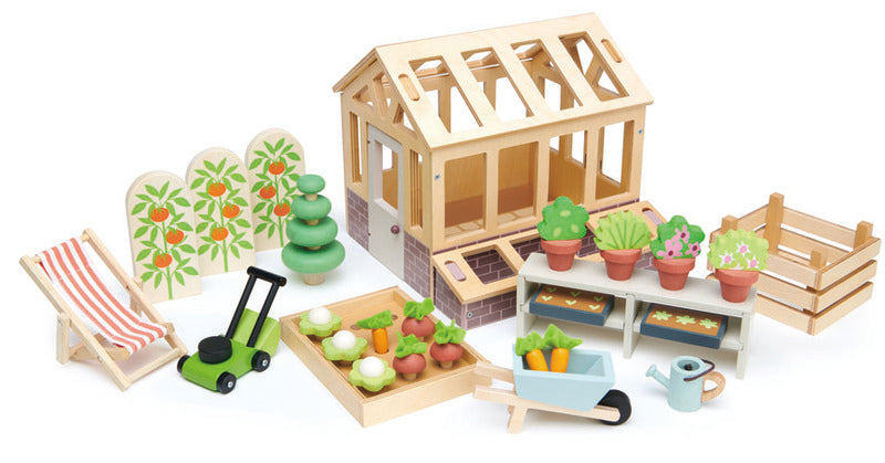 Greenhouse and Garden Set - Tender Leaf Toys