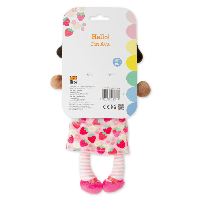 Mini Rag Doll Ava - Tiger Tribe