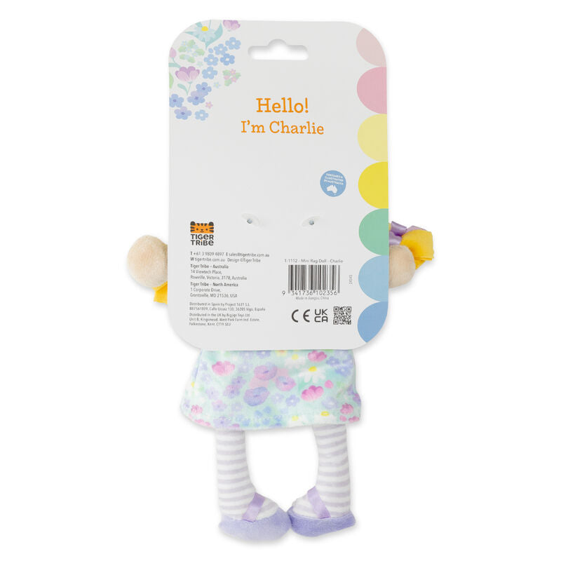 Mini Rag Doll Charlie - Tiger Tribe