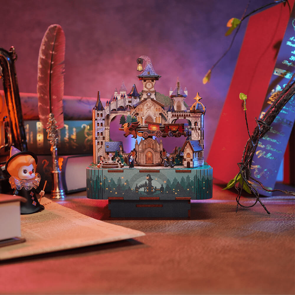 Magical Castle DIY Music Box 111pcs - Tonecheer