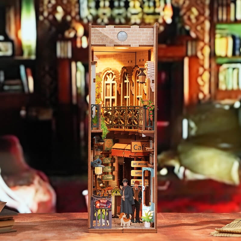 Baker Street DIY Book Nook Kit - Tonecheer