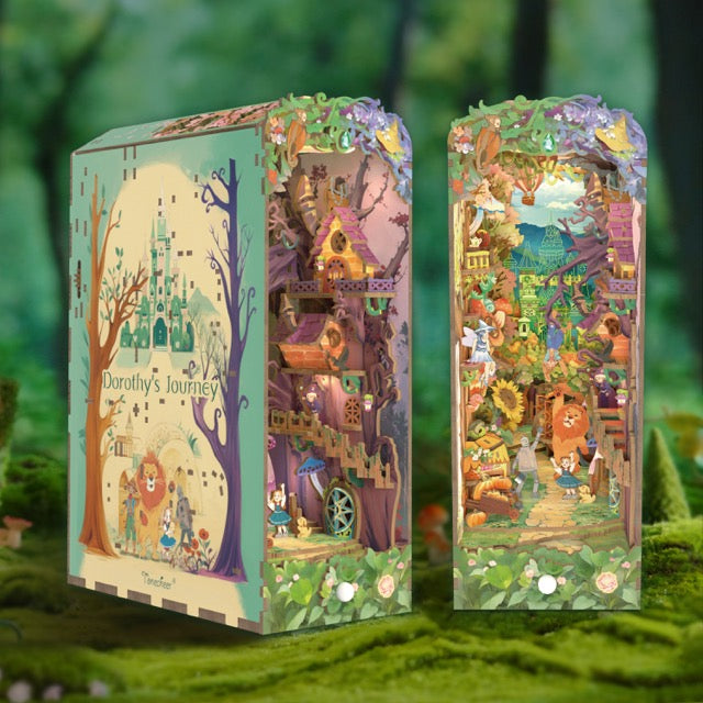 Dorothys Journey DIY Book Nook Kit - Tonecheer