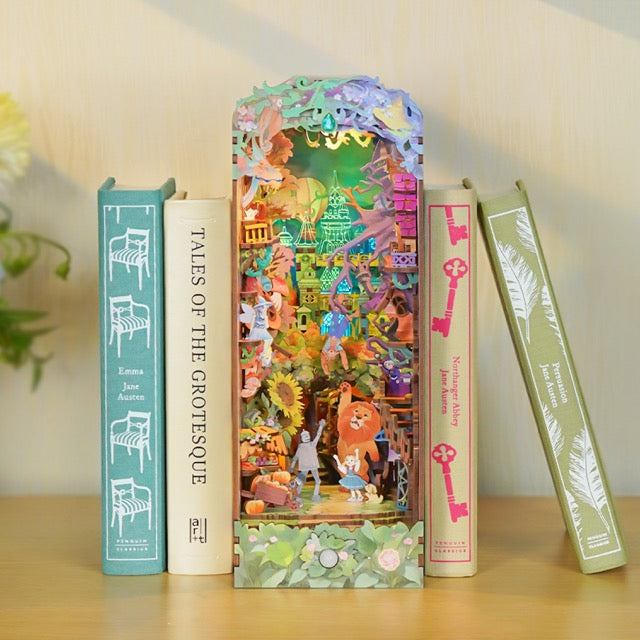 Dorothys Journey DIY Book Nook Kit - Tonecheer