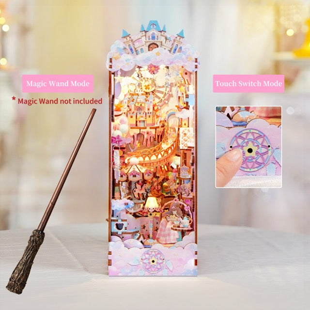 Sweet Dreams DIY Book Nook Kit - Tonecheer