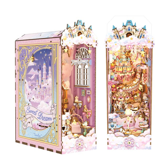 Sweet Dreams DIY Book Nook Kit - Tonecheer