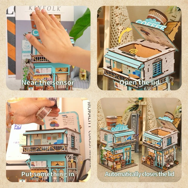 Cape Coffee Shop DIY 3D Puzzle - Tonecheer